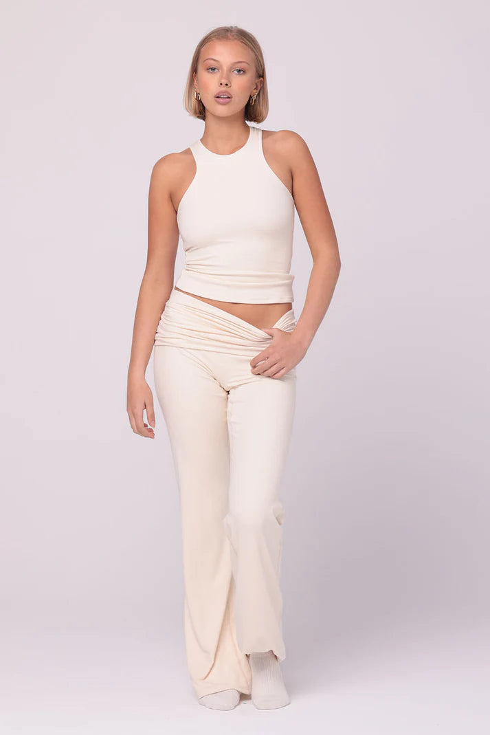 Pantalon  Corail avec ceinture repliable