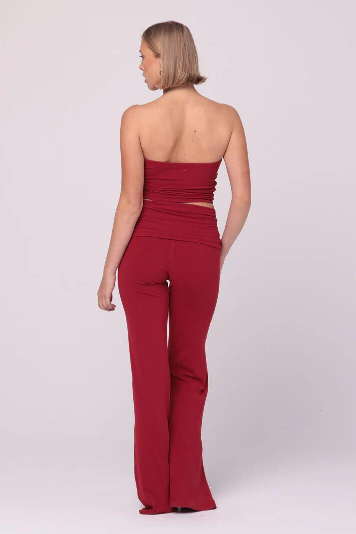 Pantalon  Corail avec ceinture repliable