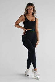 Legging Unis Poches Croisées