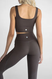 Legging Unis Poches Croisées