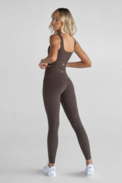 Legging Unis Poches Croisées