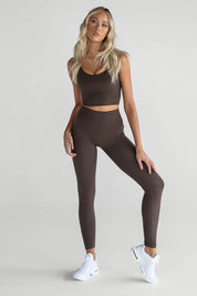 Legging Unis Poches Croisées