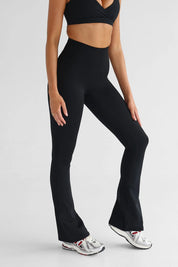 Leggings Yoga Évasés Taille Haute